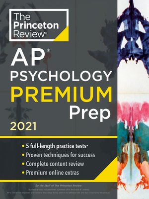 cover image of Princeton Review AP Psychology Premium Prep, 2021
